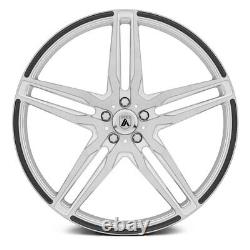 Asanti ABL-12 ORION Wheels 22x10.5 (35, 5x114.3, 72.6) Silver Rims Set of 4