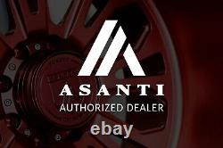 Asanti ABL-12 ORION Wheels 22x10.5 (35, 5x114.3, 72.6) Silver Rims Set of 4