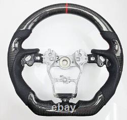 Asmodus Custom Carbon Fiber Steering Wheel 2021-23 HIGHLANDER 21-23 SIENNA RED