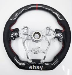 Asmodus Custom Carbon Fiber Steering Wheel 2021-23 HIGHLANDER 21-23 SIENNA RED