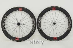 Attack Bicycles Attack Gear 6C Deep Dish Aero/TT/Tri Carbon Fiber Wheelset 11spd