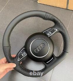 Audi A4A3A5A6S3S4S5RS7A7 Carbon Fiber Steering Wheel Leather Customize