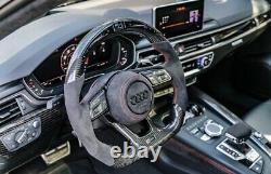 Audi R8, TTRS, RS3, RS6 RSQ3 Carbon Fibre LED Rev Counter Display Steering Wheel