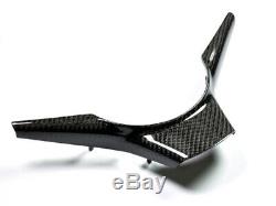 AutoTecknic Carbon Fiber Steering Wheel Trim Fits BMW E60 M5 E63/ E64 M6