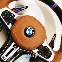 BMW 2019 M Performance F90 G01 G02 G11 G12 G30 G31 Fiber Carbon Steering Wheel