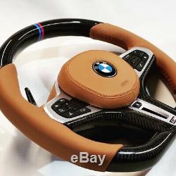 BMW 2019 M Performance F90 G01 G02 G11 G12 G30 G31 Fiber Carbon Steering Wheel