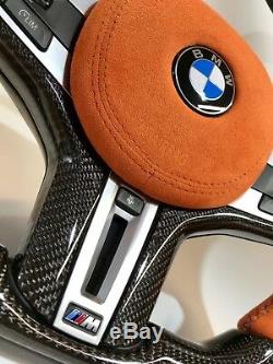 BMW 2019 M Performance F90 G11 G12 G30 G31 Carbon Fiber Alcantara Steering Wheel
