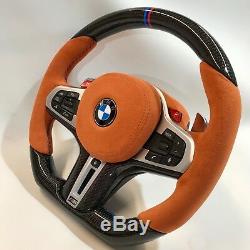 BMW 2019 M Performance F90 G11 G12 G30 G31 Carbon Fiber Alcantara Steering Wheel