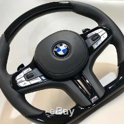 BMW 2019 M Performance G01 G02 G11 G12 G30 G31 Piano Black Custom Steering Wheel