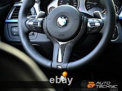 BMW Carbon Fiber Steering Wheel Trim F30 F31 F32 F06 F12 F13 M-Sport F15 X5