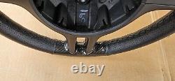 BMW E46 E39 E53 Sport Steering Wheel / New Leather / Faux Carbon Fiber 330i 530i