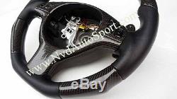 BMW E46 M3 Carbon fiber Steering Wheel with Shift Paddles