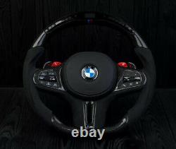 BMW M8 F90 M5 X5M G80 M3 M4 M850I X4M X6M Steering Wheel Carbon Fiber