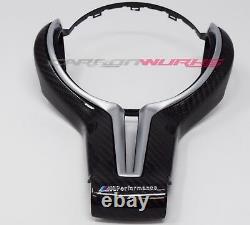 BMW M Performance Carbon Fibre Steering Wheel Trim M2 M3 M4 M5 M6 F82 F80 F30