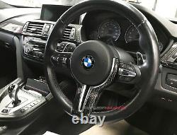 BMW M Performance Carbon Fibre Steering Wheel Trim M2 M3 M4 M5 M6 F82 F80 F30