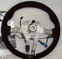 BMW OEM F87 M2 M Performance Alcantara Steering Wheel With Display & Carbon Trim