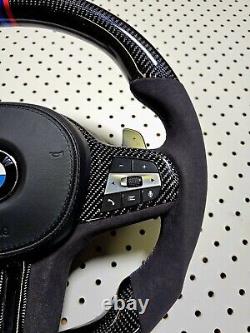 BMW Steering Wheel Carbon Fiber 2,3,4,5,6,7 series x3 x5 x5 g20 f30 g80 g82