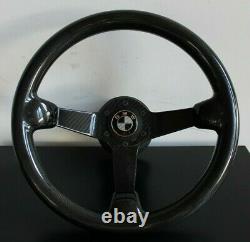 BMW Steering Wheel Full CARBON FIBER 100% Deep Dish E32 E34 E36 Z3 1992-1998
