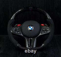 BMW Steering Wheel M8 X5M F90 M5 G80 M3 M4 M850I X6M X4M X3M Carbon Fiber