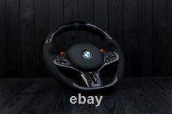 BMW Steering Wheel M8 X5M F90 M5 G80 M3 M4 M850I X6M X4M X3M Carbon Fiber