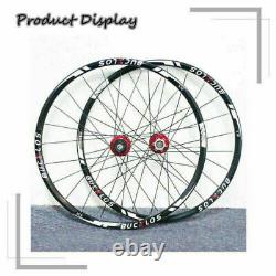 BUCKLOS MTB Bike Wheelset 26/ 27.5/29 inch Bicycle Front Rear Wheels Disc Brake
