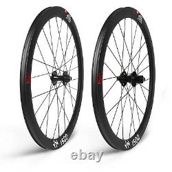 BUCKLOS YN1500 Carbon Wheels 45/50/57mm Disc Clincher Racing Road Bike Wheelset