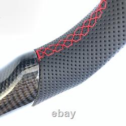 Black Carbon Fiber Steering Wheel Fit For Honda 11th gen Civic Accord CRV 2021+