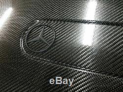 Black LOGO Carbon Fiber Spare Wheel Tire Cover W463 G500 G55 G63 and cover badge