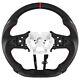 Black Real Carbon Fiber Steering Wheel For 2017-2022 INFINITI Q60 Red Stitch