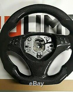 Bmw Carbon Fiber E82 E88 E90 E92 E93 & M3 Dash Interior Trim Steering Wheel