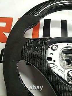 Bmw Carbon Fiber E82 E88 E90 E92 E93 & M3 Dash Interior Trim Steering Wheel