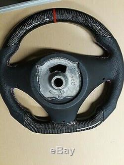 Bmw Carbon Fiber E82 E88 E90 E92 E93 & M3 Dash Interior Trim Steering Wheel