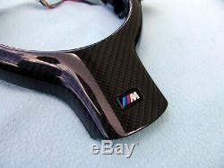 Bmw E46 M3, E39 M5 Real Carbon Fiber Steering Wheel Trim, New Laminated