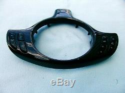 Bmw E46 M3, E39 M5 Real Carbon Fiber Steering Wheel Trim, New Laminated