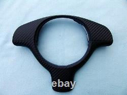 Bmw E46 M3, E39 M5 Steering Wheel Trim / Cover Rewrapped With Carbon Fiber Vinyl