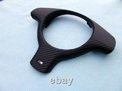 Bmw E46 M3, E39 M5 Steering Wheel Trim / Cover Rewrapped With Carbon Fiber Vinyl