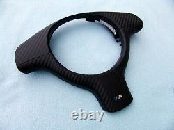 Bmw E46 M3, E39 M5 Steering Wheel Trim / Cover Rewrapped With Carbon Fiber Vinyl