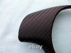 Bmw E46 M3, E39 M5 Steering Wheel Trim / Cover Rewrapped With Carbon Fiber Vinyl