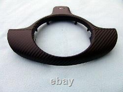 Bmw E46 M3, E39 M5 Steering Wheel Trim / Cover Rewrapped With Carbon Fiber Vinyl