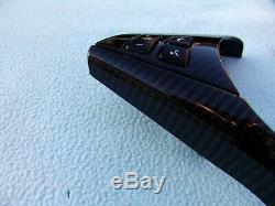 Bmw E60, E63, E64 M5, M6 Real Carbon Fiber Steering Wheel Trim, New Laminated