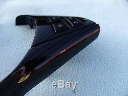 Bmw E60, E63, E64 M5, M6 Real Carbon Fiber Steering Wheel Trim, New Laminated