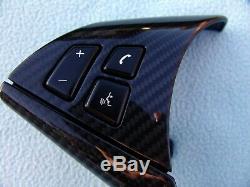 Bmw E60, E63, E64 M5, M6 Real Carbon Fiber Steering Wheel Trim, New Laminated