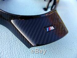 Bmw E60, E63, E64 M5, M6 Real Carbon Fiber Steering Wheel Trim, New Laminated