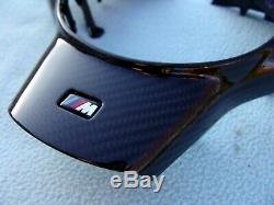 Bmw E60, E63, E64 M5, M6 Real Carbon Fiber Steering Wheel Trim, New Laminated