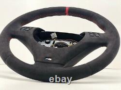 Bmw E82 E84 E87 E88 E90 E91 E92 E93 Alcantara Steering Wheel Refurbished Oem M