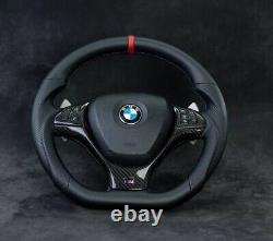 Bmw Steering Wheel X5M X6M E70 E71 x5 x6 Custom Flat bottom Individual Carbon