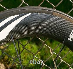 Bontrager Aeolus 9 Carbon Front Wheel HED Clincher Aero Road Race Bike Trek