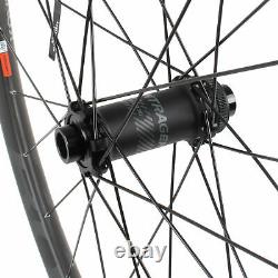 Bontrager Kovee Pro Front MTB Carbon Wheel // 27.5 Boost 110mm TLR Disc