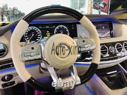Brabus Carbon Fiber Steering Wheel For Mercedes-Benz C43G63 C300 GT C300 2010+