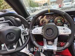 Brabus Carbon Fiber Steering Wheel For Mercedes-Benz C43G63 C300 GT C300 2010+